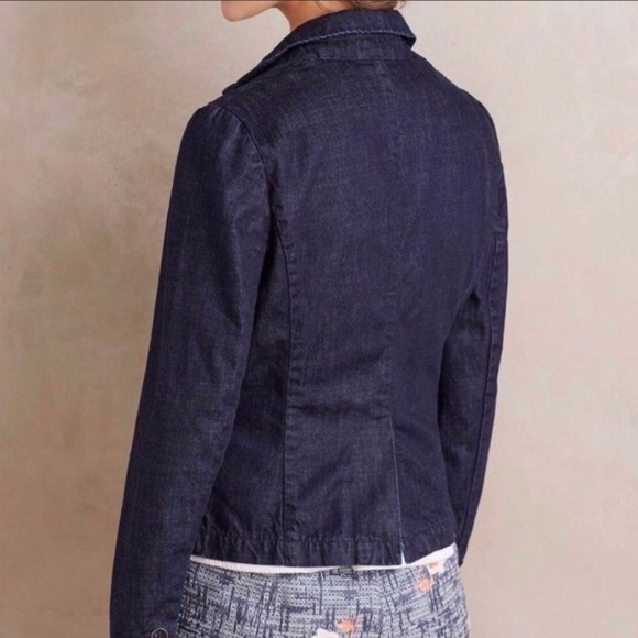 Anthropologie Navy Blazer - Picture 2 of 15